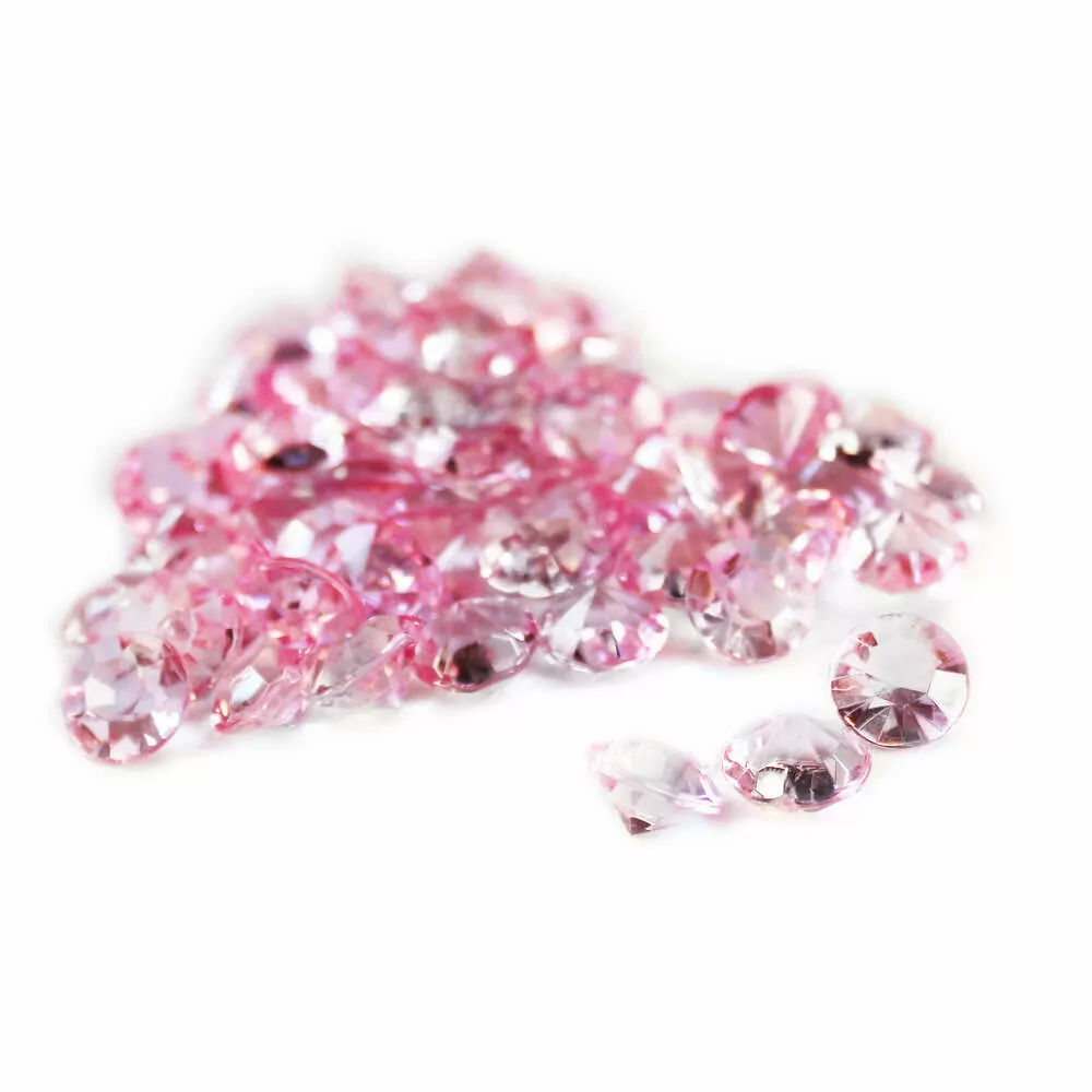 Mini diamanty pvc růžová