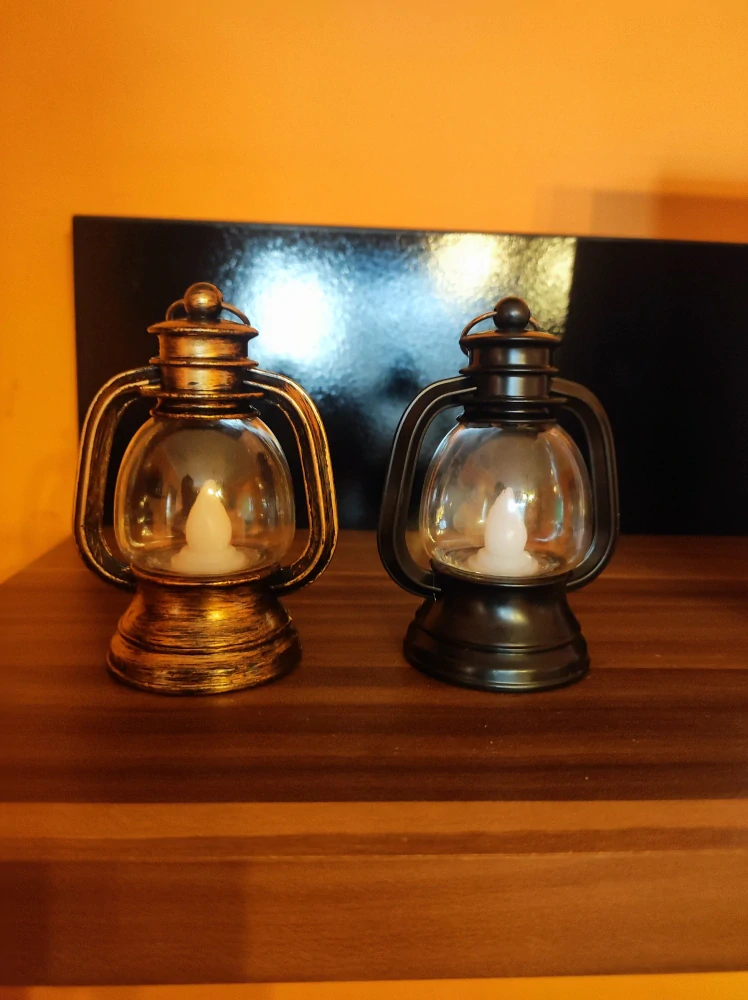 LED lucerna 9x6,5x4,8 cm, mix barev