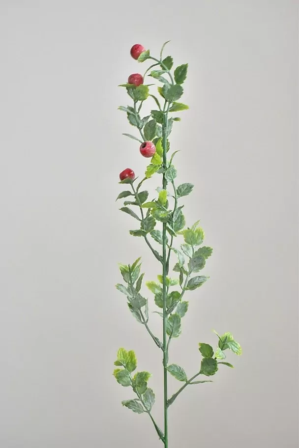 Podzimní větvička s bobulemi, mix barev