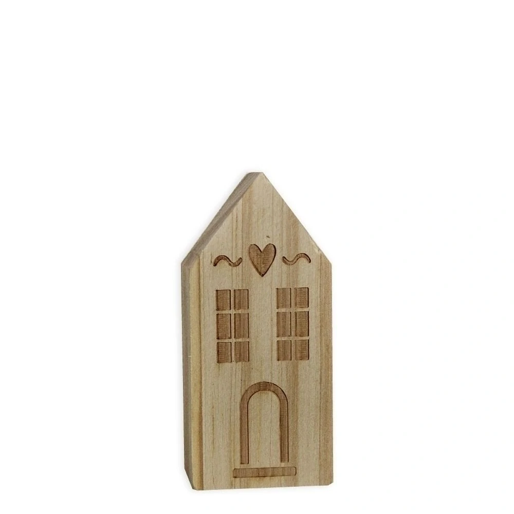 Domek dřevo 8cm