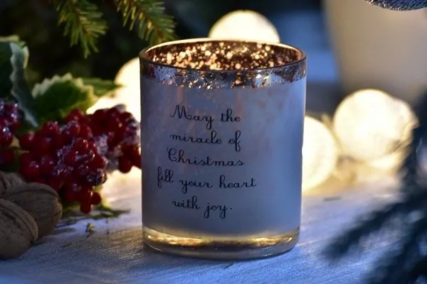 Skleněný svícen Lynej L