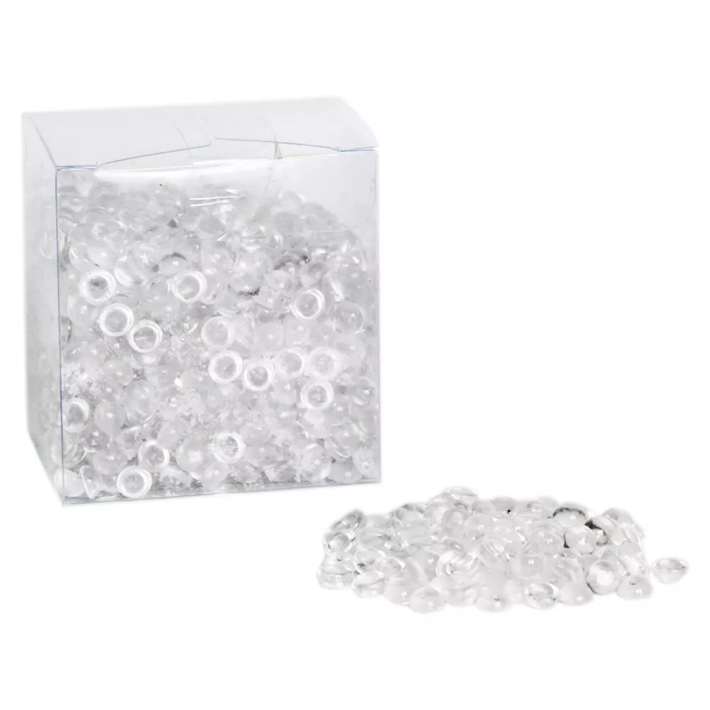 Kapky pvc 120g čírá