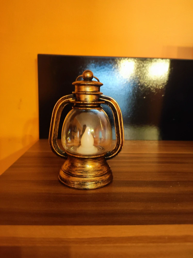 LED lucerna 9x6,5x4,8 cm, mix barev