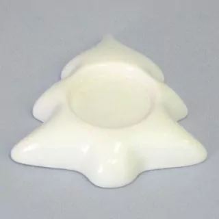 Strom svícen keramika 9,6x10,5V2,1cm bílá