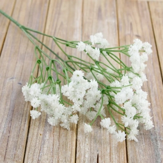 Gypsophila umělá 64cm bílá