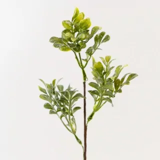 Větvička buxus pvc 30cm zelená