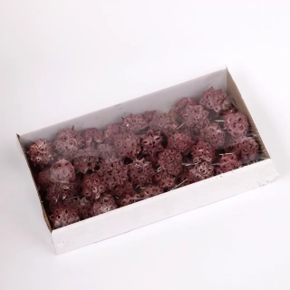 SU Spidergum na Drátku Frosted Červený 55ks