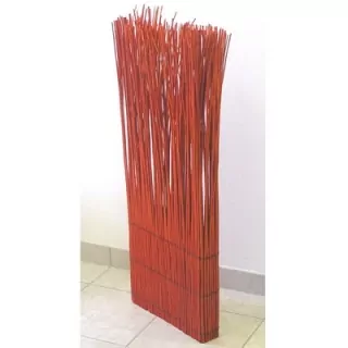 Plot štípané proutí 100x40x8cm oranž