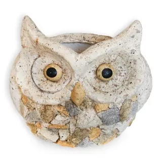 Sova obal polyresin 30x26cm