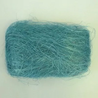 Sisal vlákno 50g tyrkys