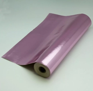 Metalická tkanina fialová 34cm/5m