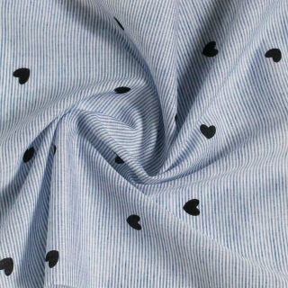 Látka polyester 36cm/5m modrá