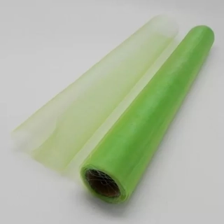 Organza š36cm/9m světle zelená