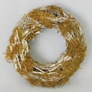 Kruh mech+větvičky bělené