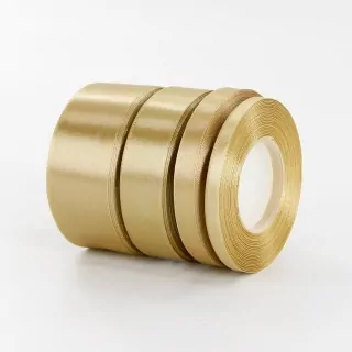 Stuha atlasová 0,6cmx32m kávová