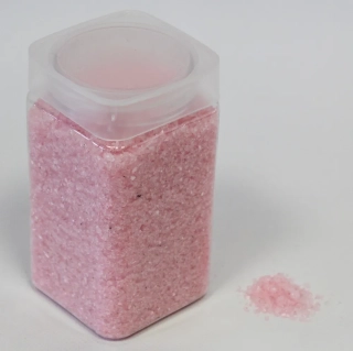 Písek sklo 1-2mm 500g růžová