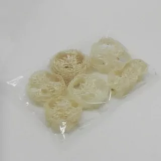 Sušina Luffa fette bianco naturale 6ks