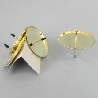 Bodce kov S/4 pr.7cm zlatá