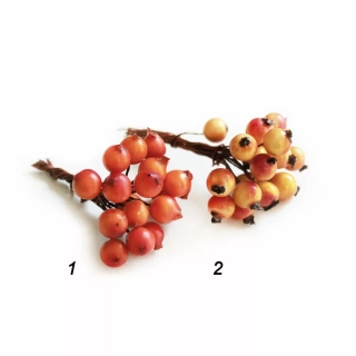  Jeřabina zápich pr.0,8cm/144ks mix