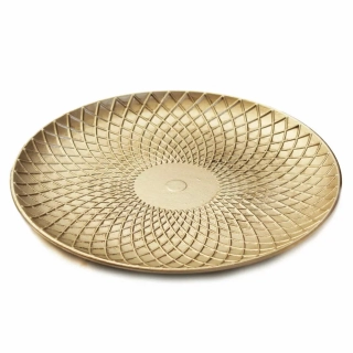 Tác dřevo 35cm šampáň