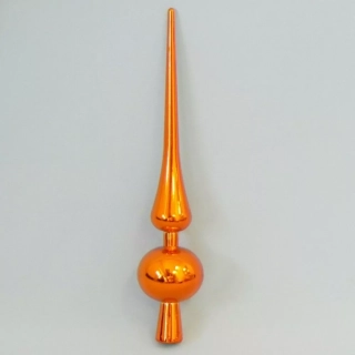 Špice vánoční pvc 25cm oranž