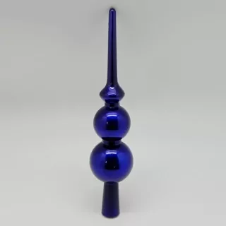 Špice vánoční pvc 27,5 cm tm. fialová