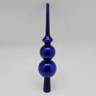 Špice vánoční pvc 27,5cm tm.fialová