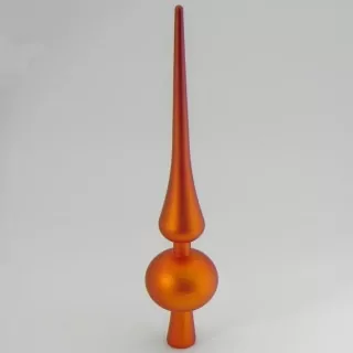 Špice vánoční pvc 30cm oranž