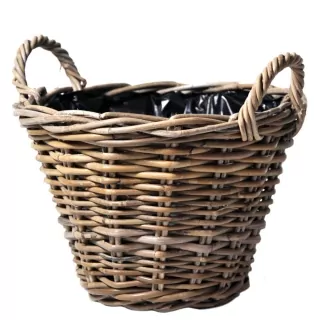 Koš proutí pr.23cm natural