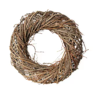 Kruh proutí 25cm natural