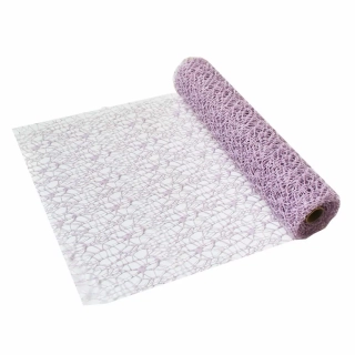 Síťka látka 36cm/5m lila