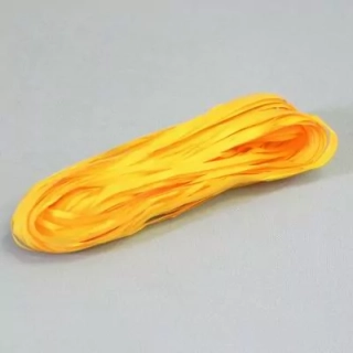 Rafia stuha svazek 12,5mm/3m žlutá