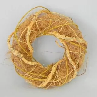 Věnec proutí/tráva natural
