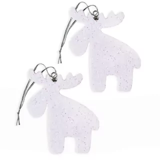 Sob závěs pvc 2ks/8cm bílá