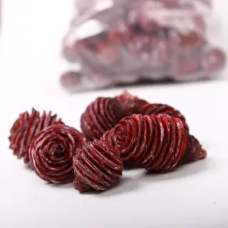 SU Platyspermum Loose Frosted Červený 1kg