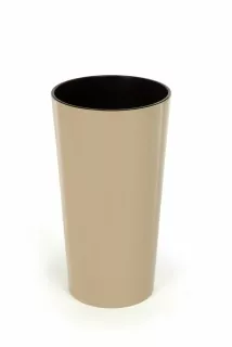 Plastový květináč Lilia 465 mm, cappuccino