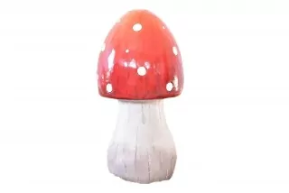 Kraftika Keramická muchomůrka 19,5x9,5 cm