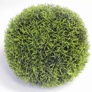 Tráva koule umělina pr.22cm zelená