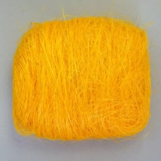 Sisal vlákno 50g tm.žlutý