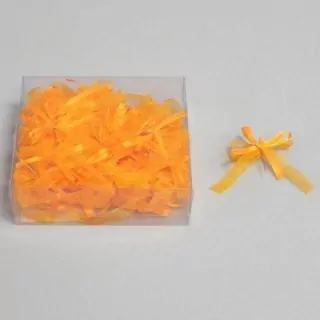 Mašle textil špendlík 50ks/5cm oranž