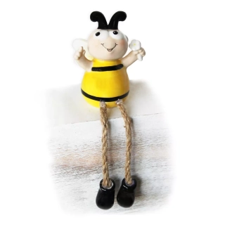 Včela nohatá porcelán 9/18cm