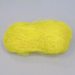Sisal vlákno 25g žlutý