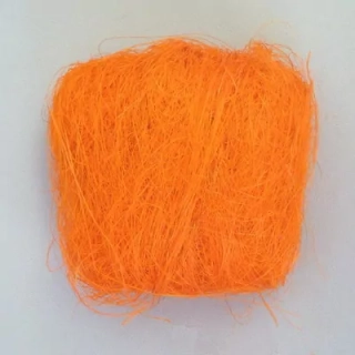 Sisal vlákno 25g jarní oranž