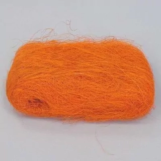 Sisal vlákno 25g tm.oranž