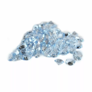 Mini diamanty pvc modrá