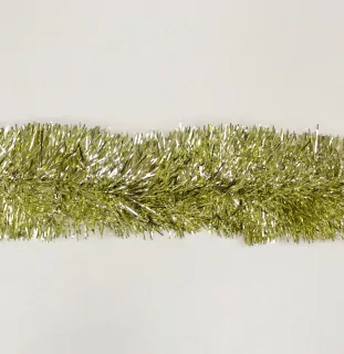 Řetěz vánoce 10cm/6m zlatá