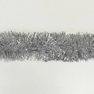 Řetěz vánoce 7cm/2m stříbrná