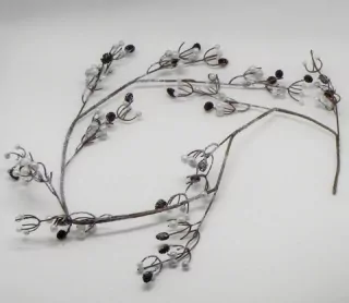 Větvička girlanda umělá zelená