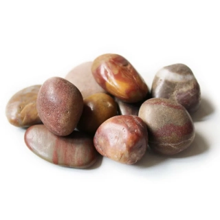  Kamínky říční 2-4cm, 1kg hnědá