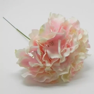 Hortenzie zápich umělá sv.růžová